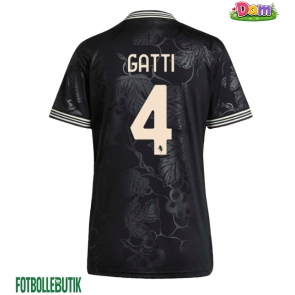 Juventus Federico Gatti #4 Tredje Tröja Kvinnor 2025-26 Kortärmad